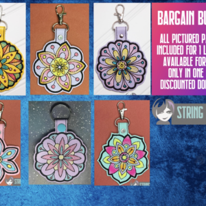 Mehndi Bargain Bundle ITH fob machine embroidery design